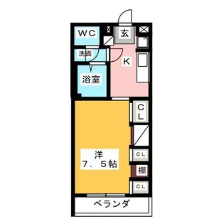 リブリ・汐路【2階】の間取り