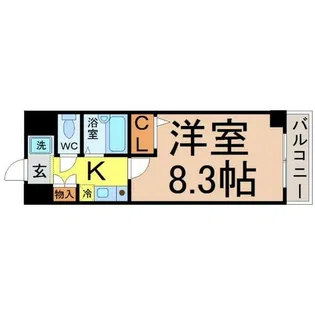 HOMES伊勢山【3階】の間取り