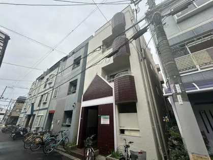 大阪府大阪市東住吉区公園南矢田4丁目【マンション】の外観