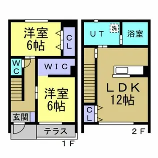 Olive【1階】の間取り