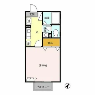 セジュール雅【1階】の間取り