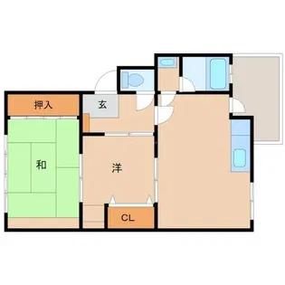 中田マンション【3階】の間取り