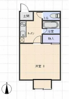 マンションセンチュリー【303号室】の間取り