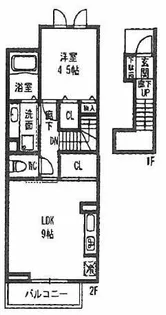 Fortune【2階】の間取り