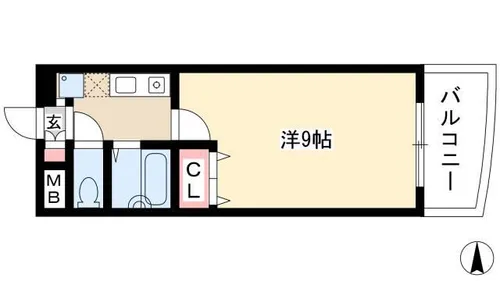 アトレHAYASHI【6階】の間取り