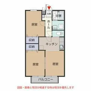 ソレジオ稲熊【103号室】の間取り