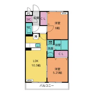 D’room京命【3階】の間取り