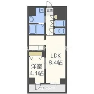 プレミアコート【5階】の間取り