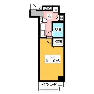 ラウムズ富士見町【5階】の間取り