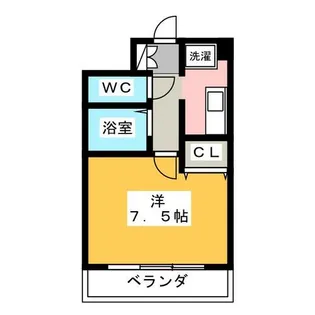 エスポアール大島【4階】の間取り