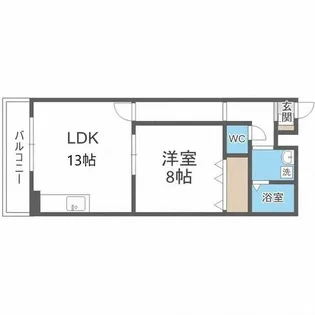 フォーレスト127【4階】の間取り