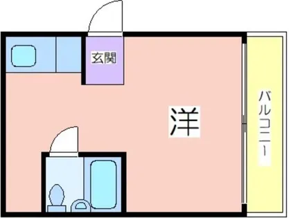 アーバンシティ岸里PART1【5階】の間取り