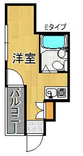 ビバリーヒルズ岸里東【3階】の間取り