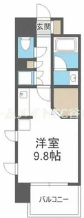 レジデンス本町靭公園【6階】の間取り