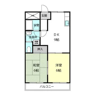 コーポマルベリー【2階】の間取り