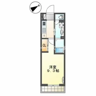 グランディール【3階】の間取り