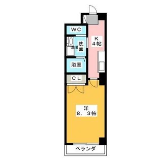 一色館【6階】の間取り