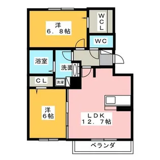 マルベル N【1階】の間取り