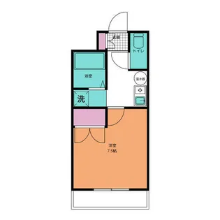ビューテラスⅡ【302号室】の間取り