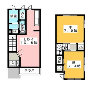 アーデントK【1階】の間取り