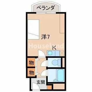 和歌山県和歌山市十番丁【マンション】の間取り