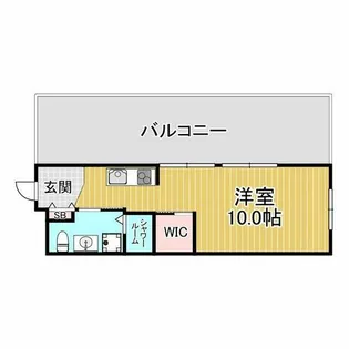 ビクトリアコート夙川【7階】の間取り