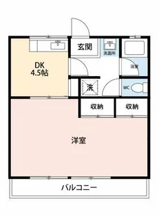加藤ハイツ【2階】の間取り