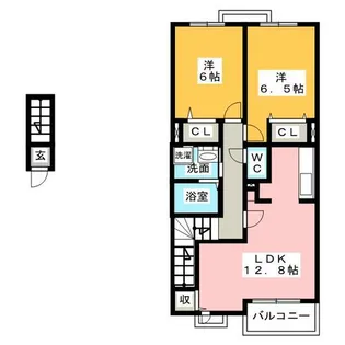 アーデントK【2階】の間取り