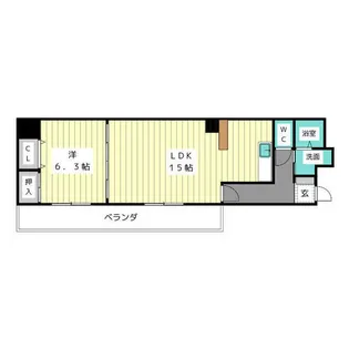 L.A上前津【10階】の間取り