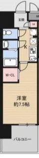 Luxe難波南【12階】の間取り