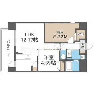 LiveCasa関目【5階】の間取り