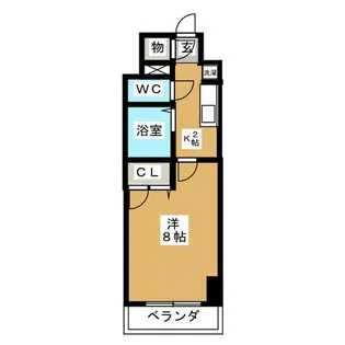 現代ハウス大須【5階】の間取り