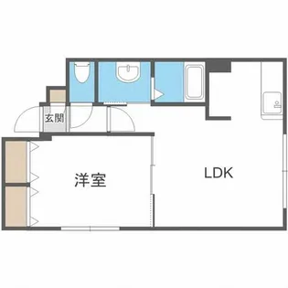クリアーフィールド【302号室】の間取り