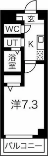 アヴリル【3階】の間取り