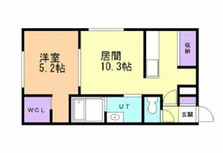 NORFINO Lunetta【2-F号室】の間取り