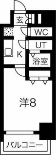 メイクスアート太閤通【12階】の間取り