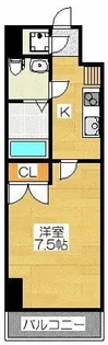 No.70 HARBOR SOUTH TOWER【11階】の間取り