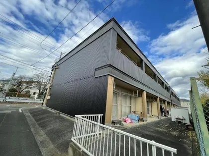 パークハイツB棟【1階】の外観