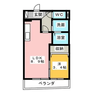South Valley【5階】の間取り