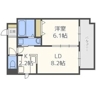 Finest 08 BLD【2階】の間取り