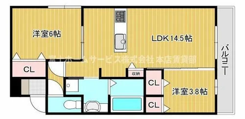 D-residence墨江【102号室】の間取り