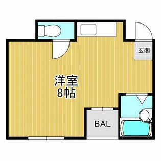 大啓ビル【4階】の間取り