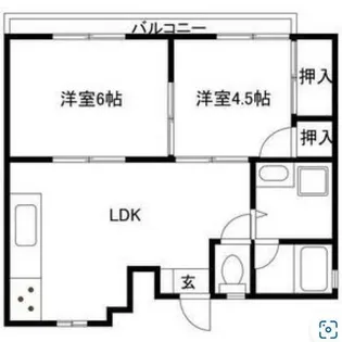 マウントハイツ【16号室】の間取り