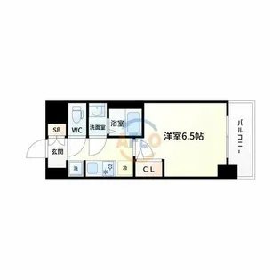 ブランシエスタ加島【4階】の間取り