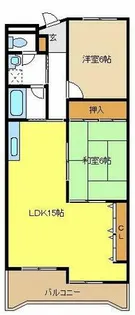 ラフォーレ末広【2階】の間取り