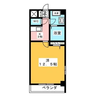 フラット12【9階】の間取り