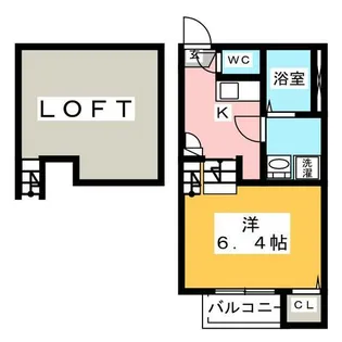 ハーモニーテラス向島町【1階】の間取り