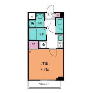 アトネス1604【4階】の間取り