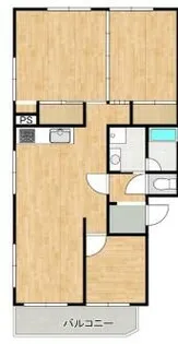兵庫県姫路市広畑区北野町1丁目【マンション】の間取り