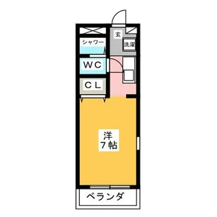 ル・グラン栄【2階】の間取り